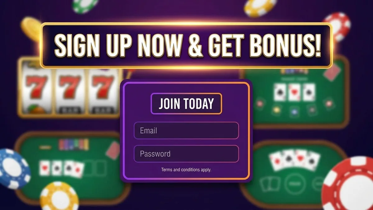 Sign Up With Bonus